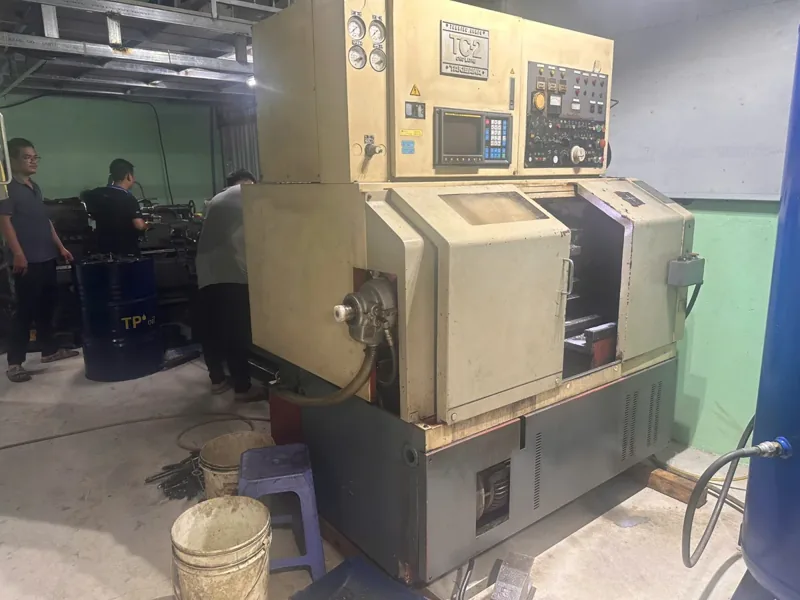 Thiết bị tiện CNC phục vụ gia công chi tiết tại Khởi Minh